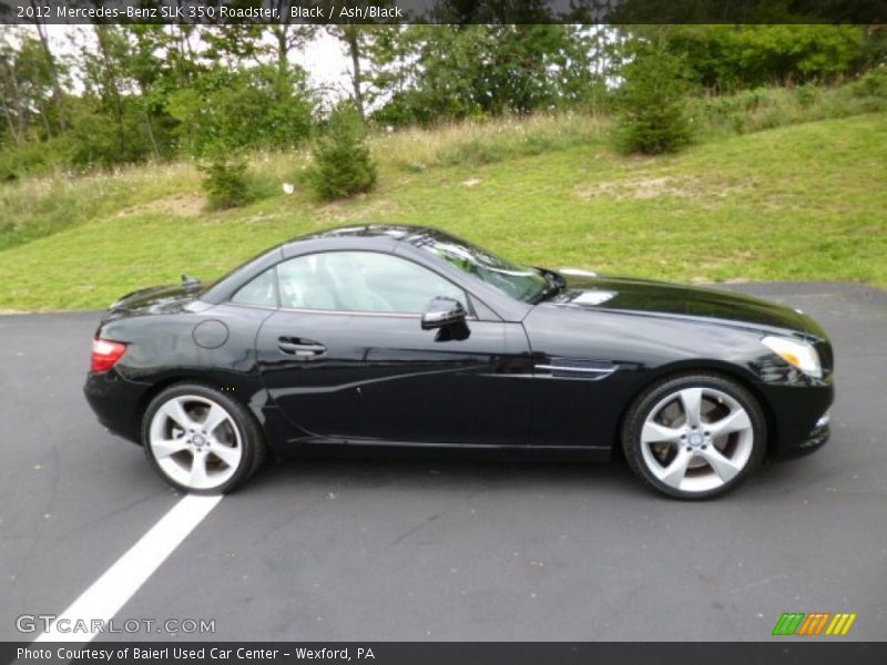 Black / Ash/Black 2012 Mercedes-Benz SLK 350 Roadster
