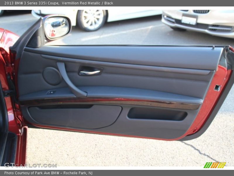 Vermillion Red Metallic / Black 2013 BMW 3 Series 335i Coupe