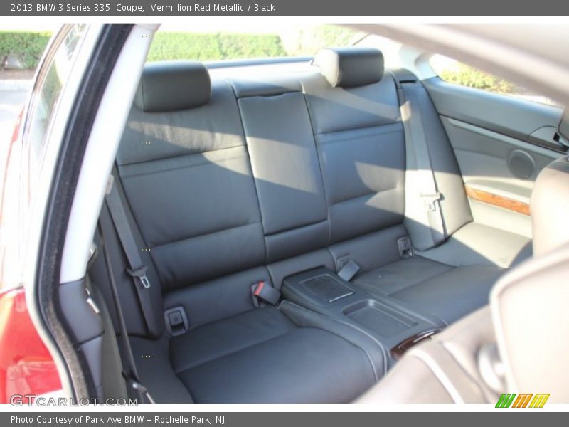 Vermillion Red Metallic / Black 2013 BMW 3 Series 335i Coupe
