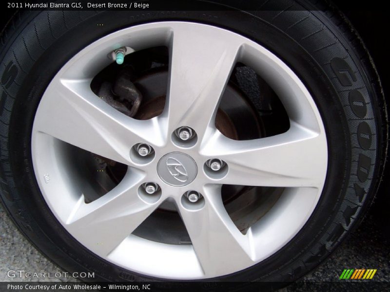 Desert Bronze / Beige 2011 Hyundai Elantra GLS