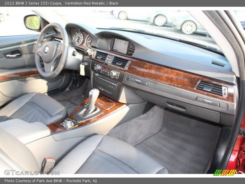 Vermillion Red Metallic / Black 2013 BMW 3 Series 335i Coupe