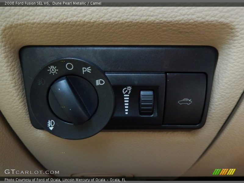 Dune Pearl Metallic / Camel 2008 Ford Fusion SEL V6