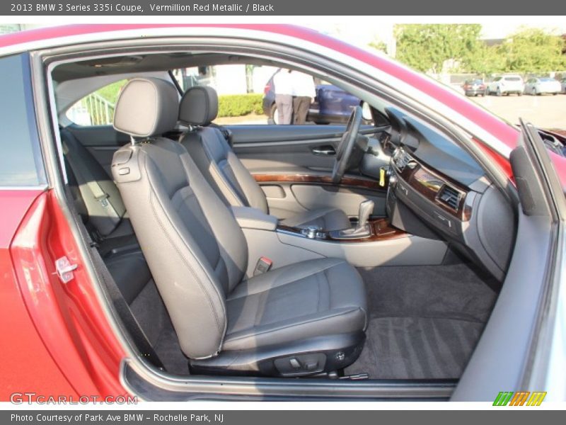 Vermillion Red Metallic / Black 2013 BMW 3 Series 335i Coupe