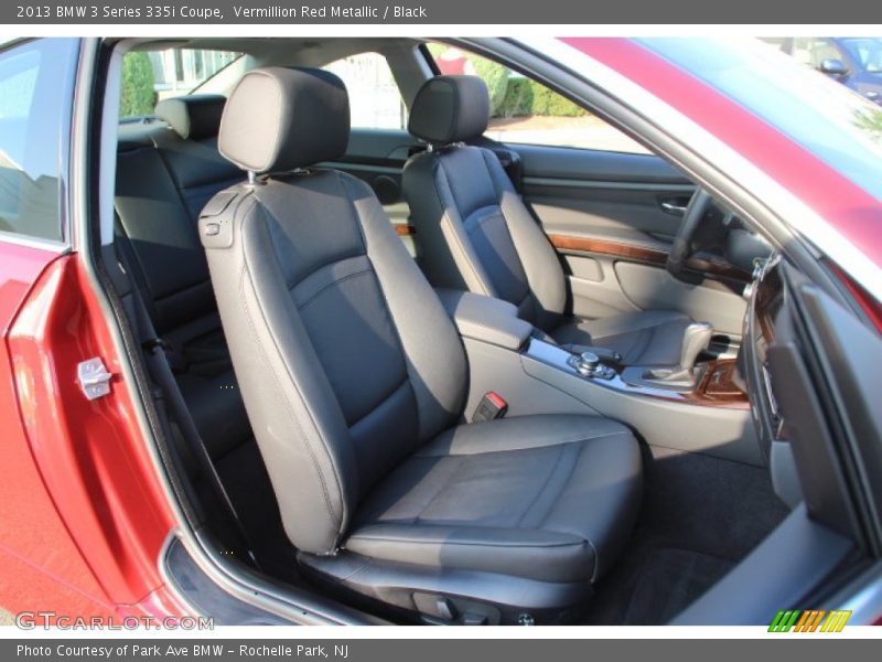 Vermillion Red Metallic / Black 2013 BMW 3 Series 335i Coupe