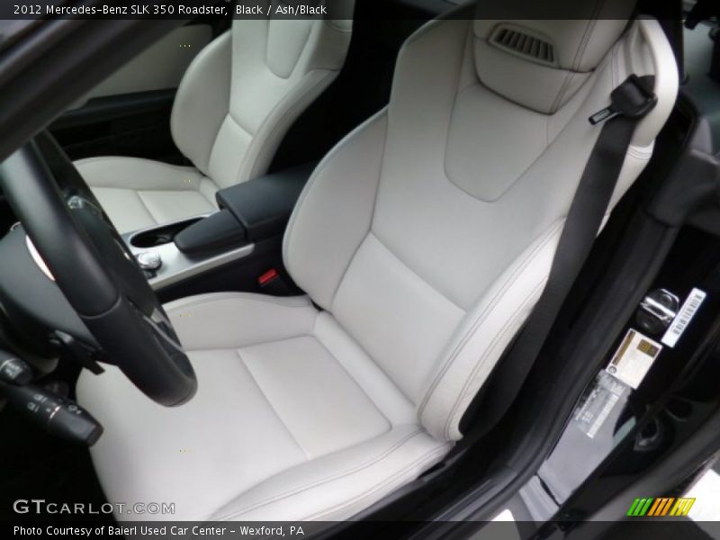 Black / Ash/Black 2012 Mercedes-Benz SLK 350 Roadster