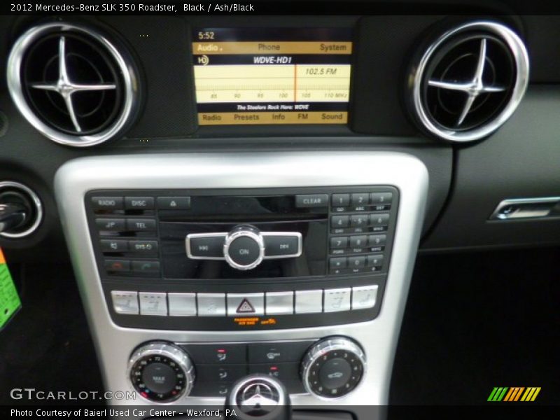 Black / Ash/Black 2012 Mercedes-Benz SLK 350 Roadster