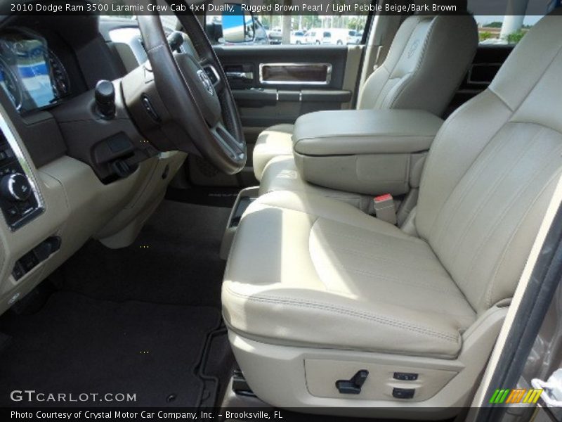 Rugged Brown Pearl / Light Pebble Beige/Bark Brown 2010 Dodge Ram 3500 Laramie Crew Cab 4x4 Dually
