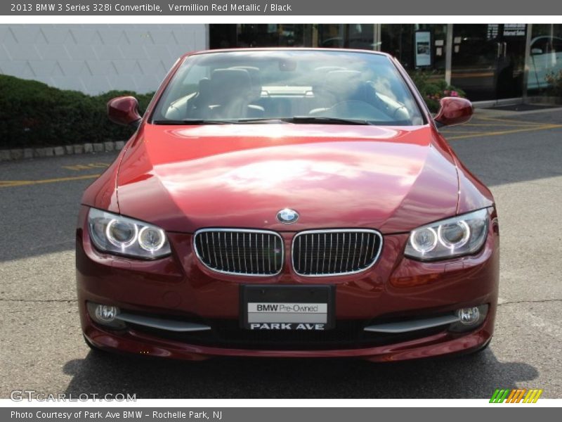 Vermillion Red Metallic / Black 2013 BMW 3 Series 328i Convertible