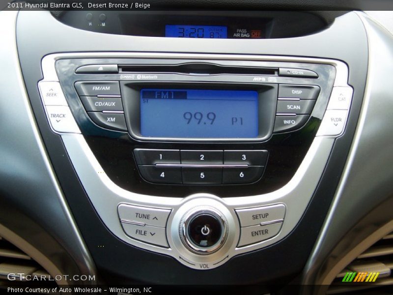Desert Bronze / Beige 2011 Hyundai Elantra GLS