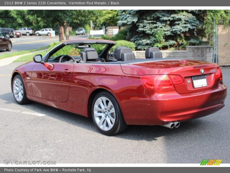 Vermillion Red Metallic / Black 2013 BMW 3 Series 328i Convertible