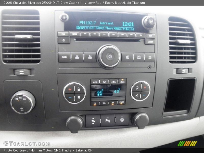 Victory Red / Ebony Black/Light Titanium 2008 Chevrolet Silverado 2500HD LT Crew Cab 4x4