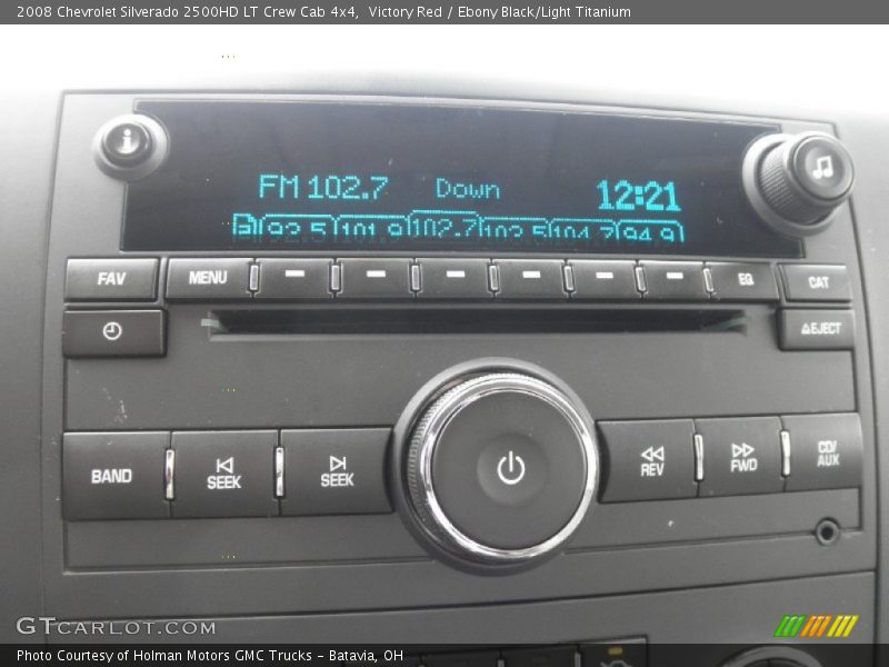 Victory Red / Ebony Black/Light Titanium 2008 Chevrolet Silverado 2500HD LT Crew Cab 4x4