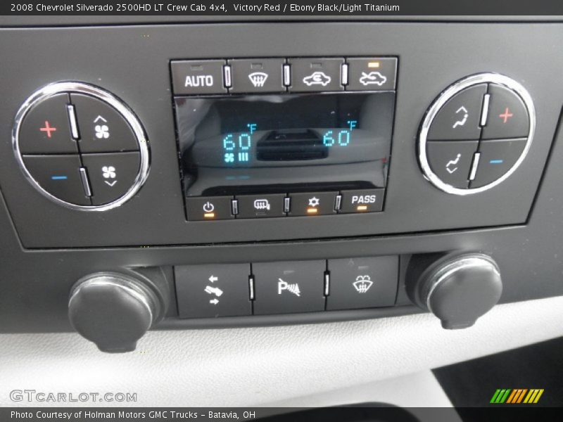 Victory Red / Ebony Black/Light Titanium 2008 Chevrolet Silverado 2500HD LT Crew Cab 4x4