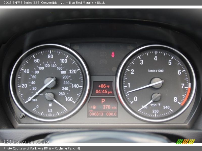 Vermillion Red Metallic / Black 2013 BMW 3 Series 328i Convertible