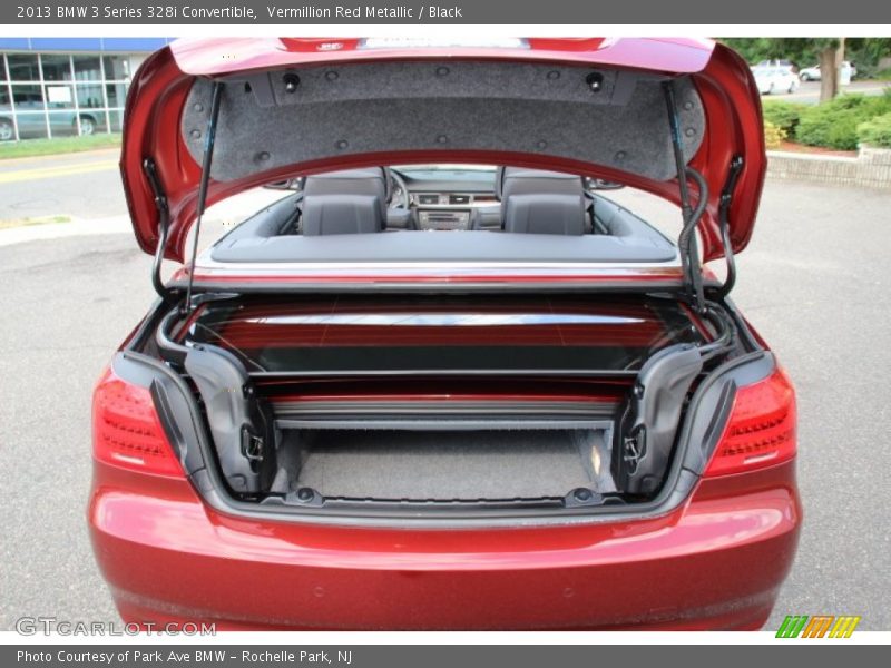 Vermillion Red Metallic / Black 2013 BMW 3 Series 328i Convertible