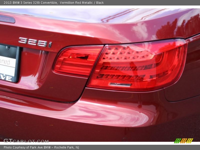 Vermillion Red Metallic / Black 2013 BMW 3 Series 328i Convertible