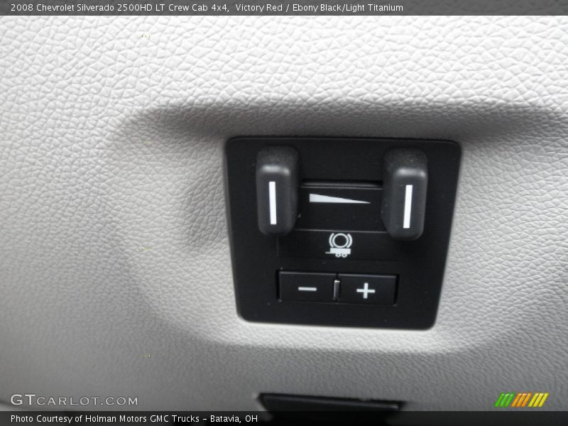Victory Red / Ebony Black/Light Titanium 2008 Chevrolet Silverado 2500HD LT Crew Cab 4x4