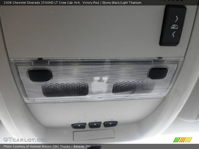 Victory Red / Ebony Black/Light Titanium 2008 Chevrolet Silverado 2500HD LT Crew Cab 4x4