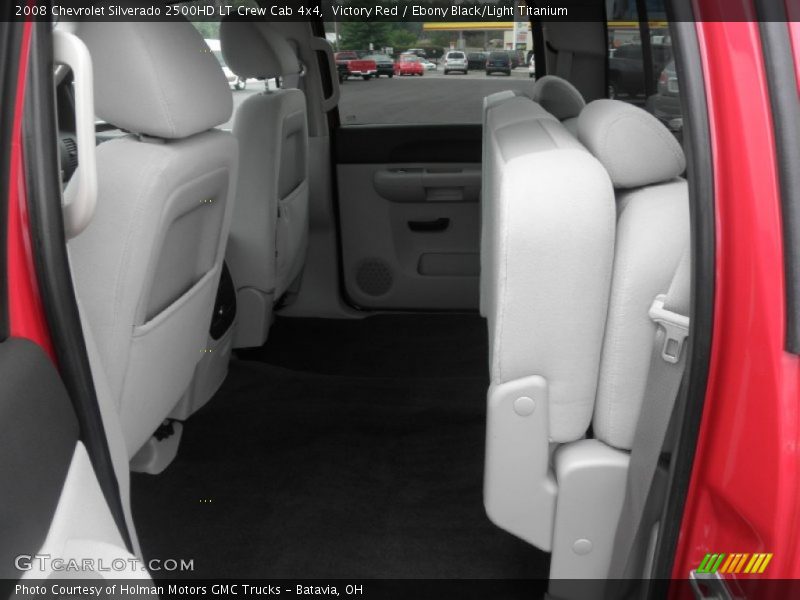 Victory Red / Ebony Black/Light Titanium 2008 Chevrolet Silverado 2500HD LT Crew Cab 4x4