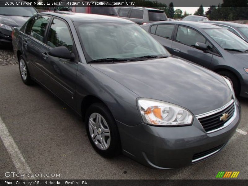 Medium Gray Metallic / Titanium Gray 2006 Chevrolet Malibu LS Sedan