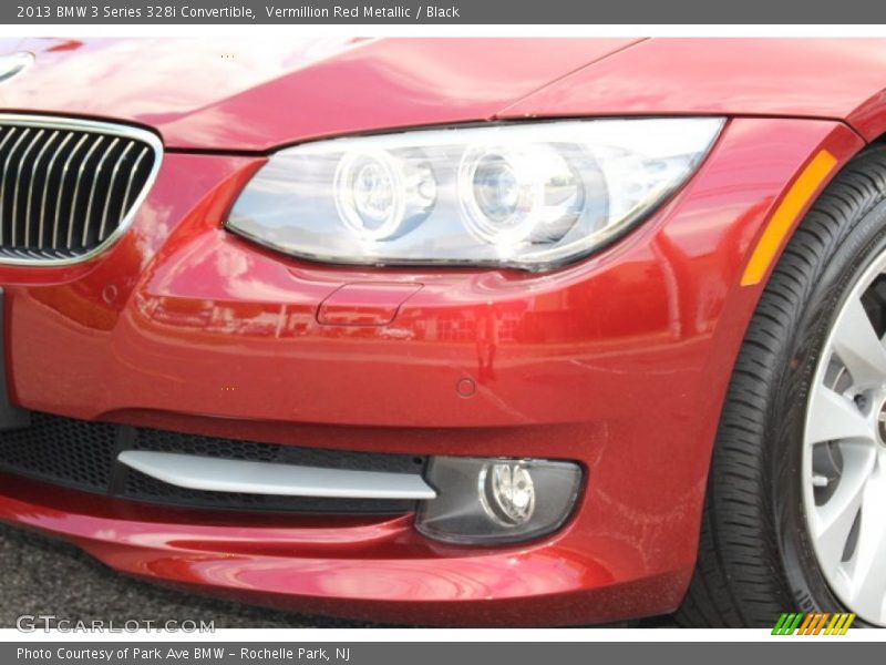 Vermillion Red Metallic / Black 2013 BMW 3 Series 328i Convertible