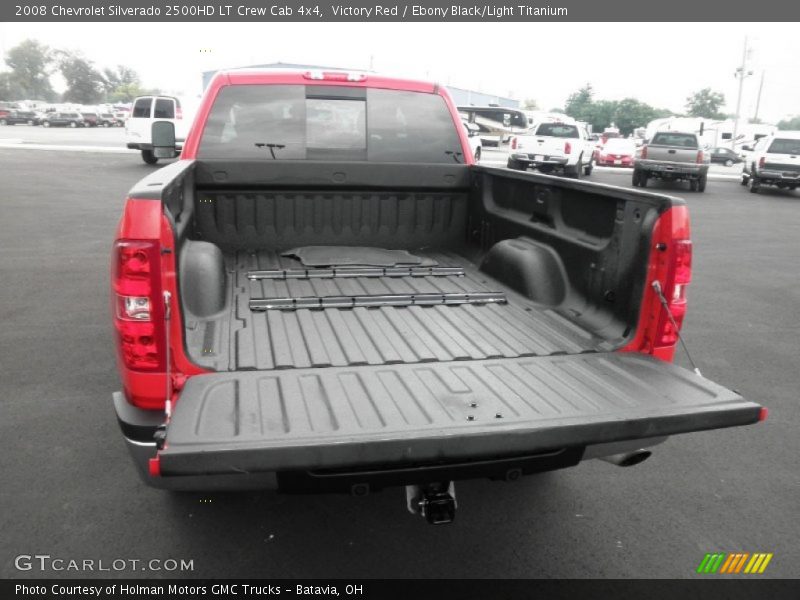 Victory Red / Ebony Black/Light Titanium 2008 Chevrolet Silverado 2500HD LT Crew Cab 4x4