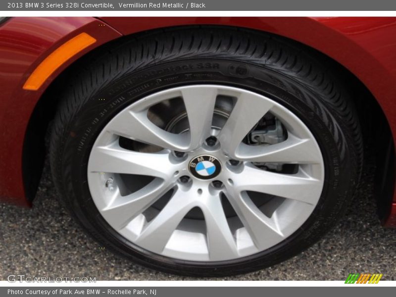 Vermillion Red Metallic / Black 2013 BMW 3 Series 328i Convertible
