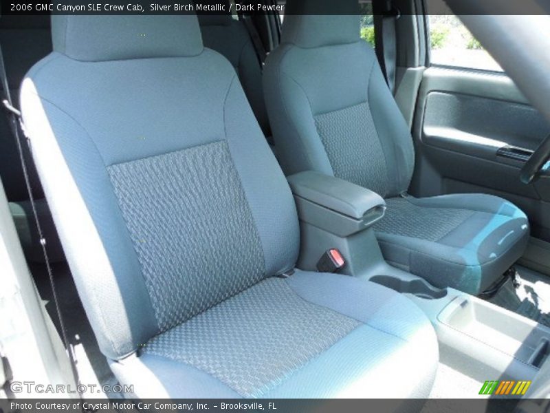 Silver Birch Metallic / Dark Pewter 2006 GMC Canyon SLE Crew Cab