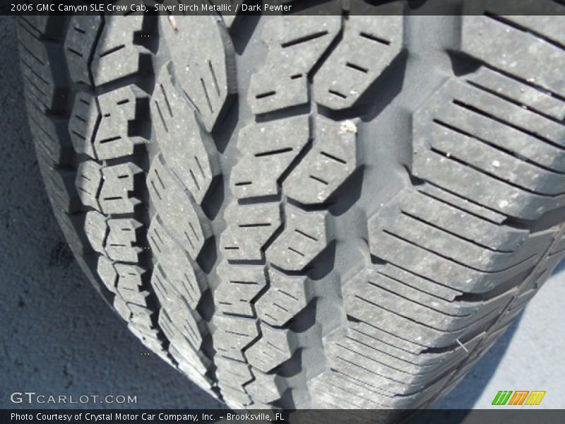 Silver Birch Metallic / Dark Pewter 2006 GMC Canyon SLE Crew Cab
