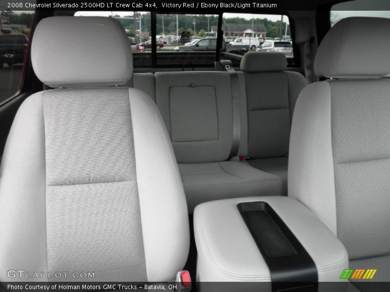 Victory Red / Ebony Black/Light Titanium 2008 Chevrolet Silverado 2500HD LT Crew Cab 4x4