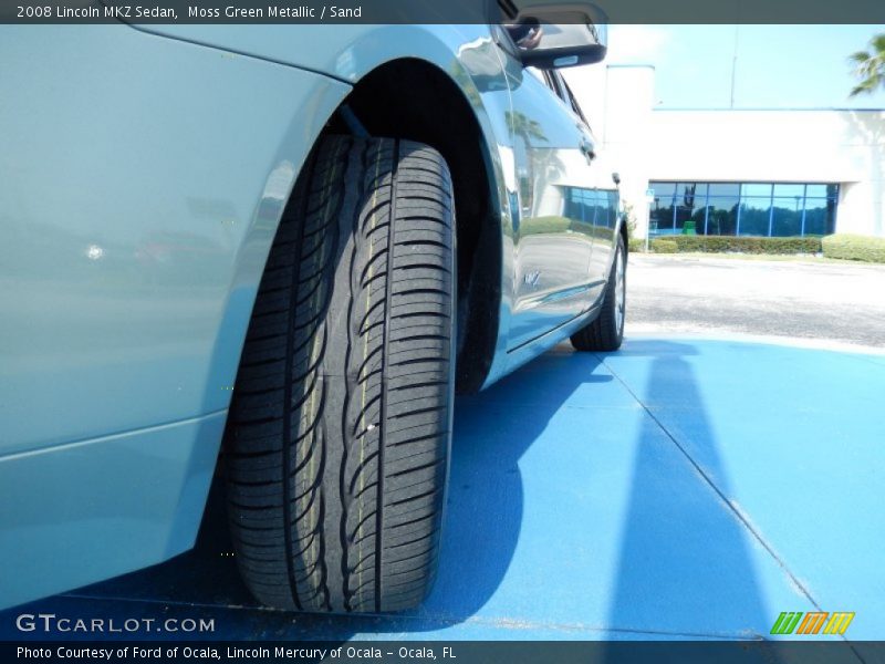 Moss Green Metallic / Sand 2008 Lincoln MKZ Sedan