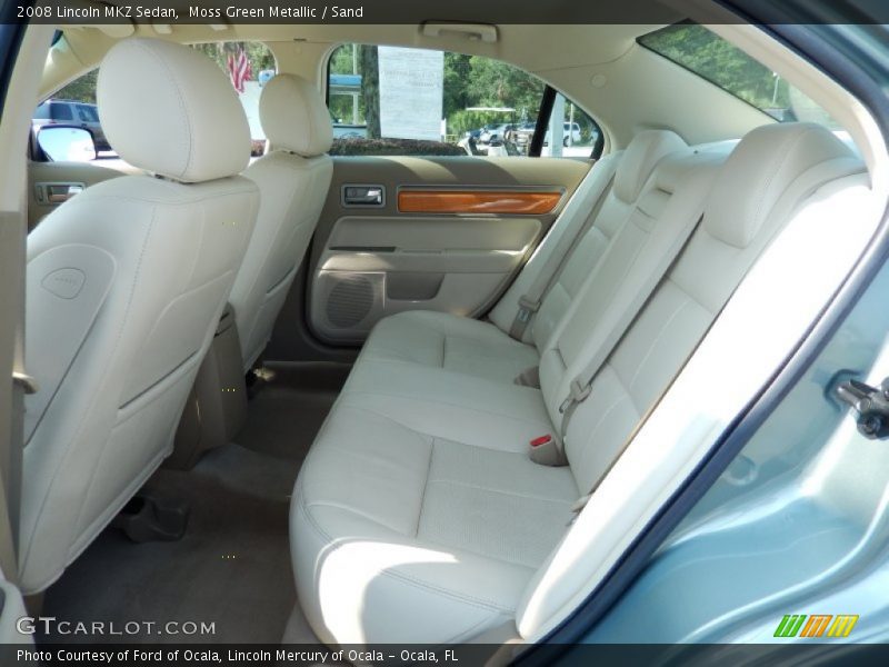 Moss Green Metallic / Sand 2008 Lincoln MKZ Sedan