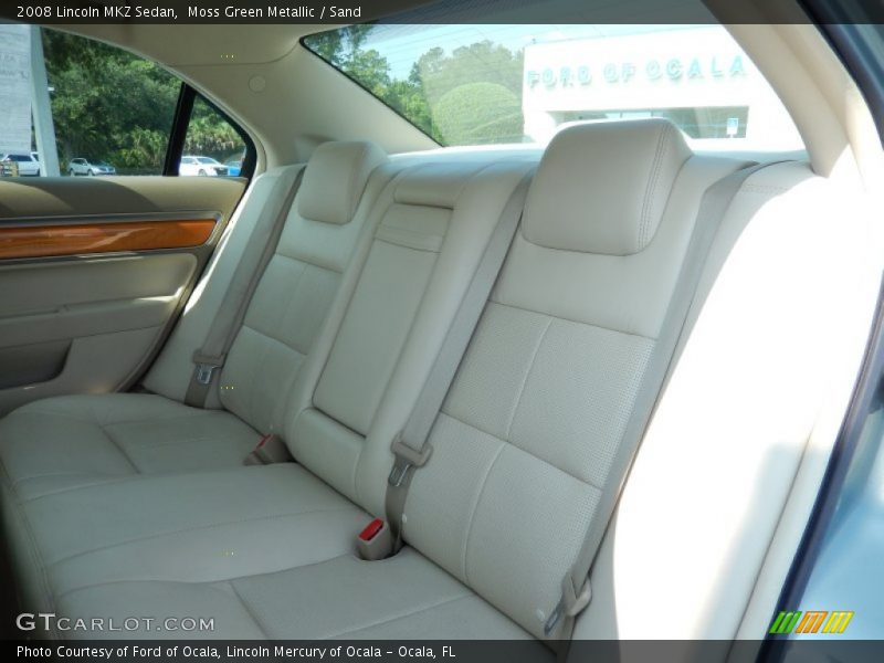 Moss Green Metallic / Sand 2008 Lincoln MKZ Sedan