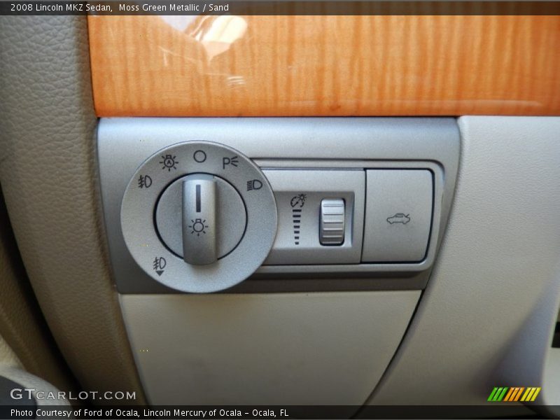 Moss Green Metallic / Sand 2008 Lincoln MKZ Sedan