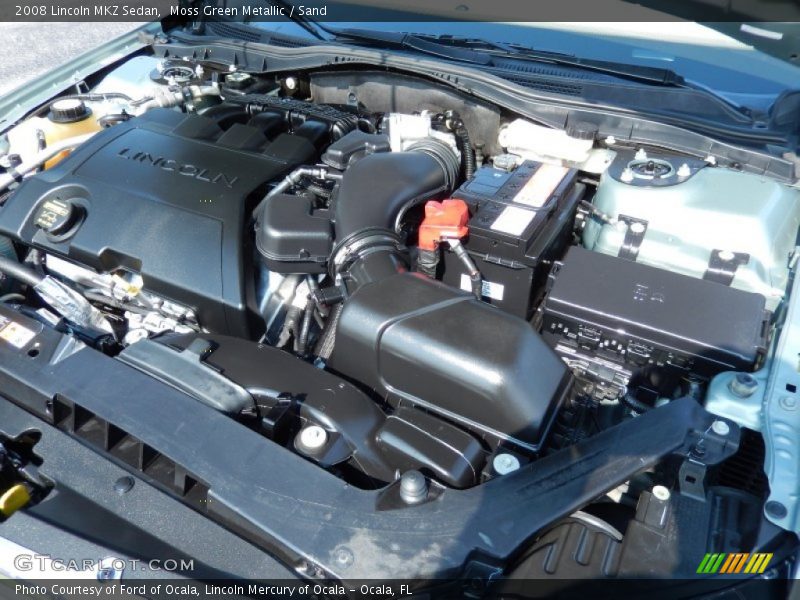 Moss Green Metallic / Sand 2008 Lincoln MKZ Sedan