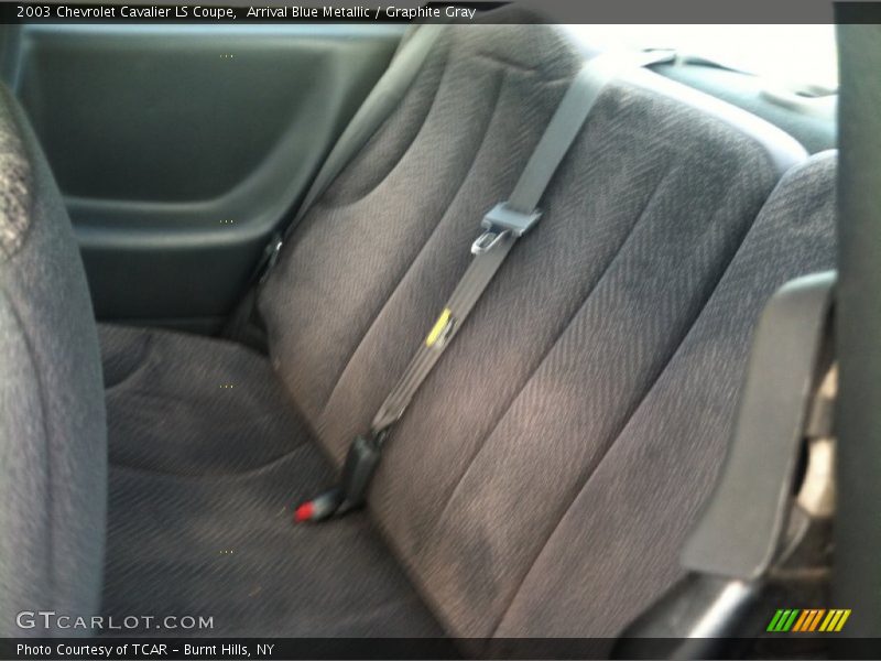 Arrival Blue Metallic / Graphite Gray 2003 Chevrolet Cavalier LS Coupe