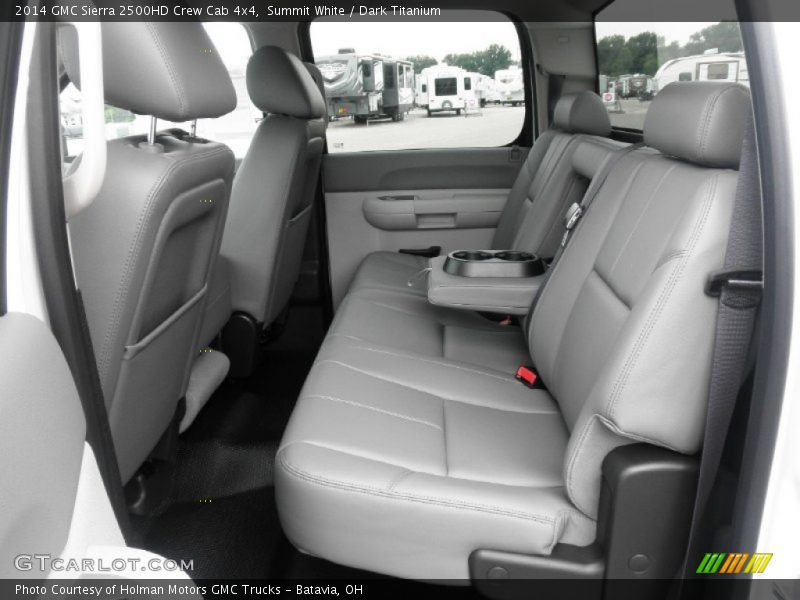 Summit White / Dark Titanium 2014 GMC Sierra 2500HD Crew Cab 4x4