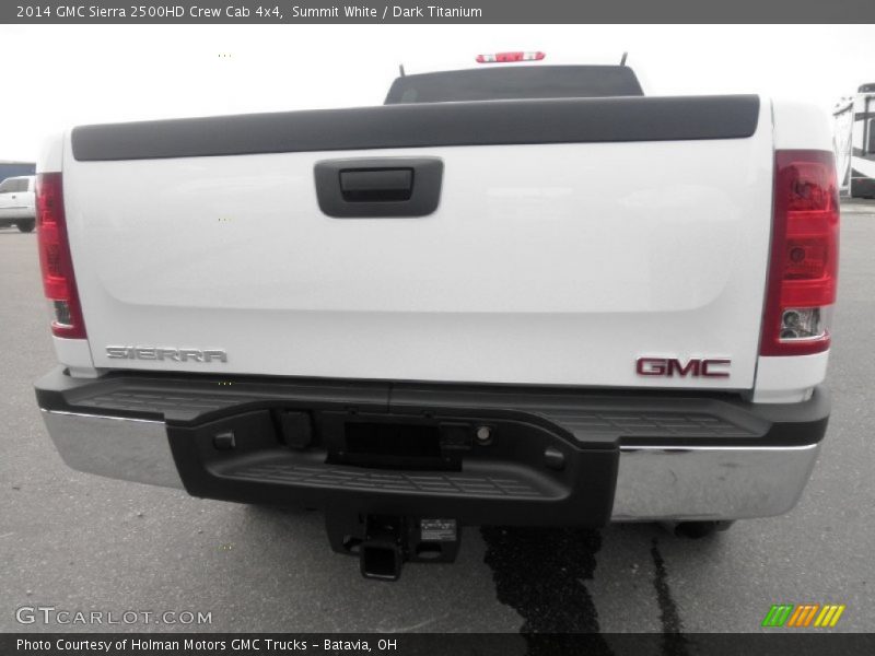 Summit White / Dark Titanium 2014 GMC Sierra 2500HD Crew Cab 4x4