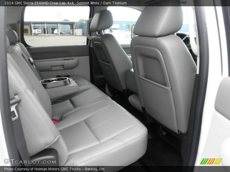 Summit White / Dark Titanium 2014 GMC Sierra 2500HD Crew Cab 4x4