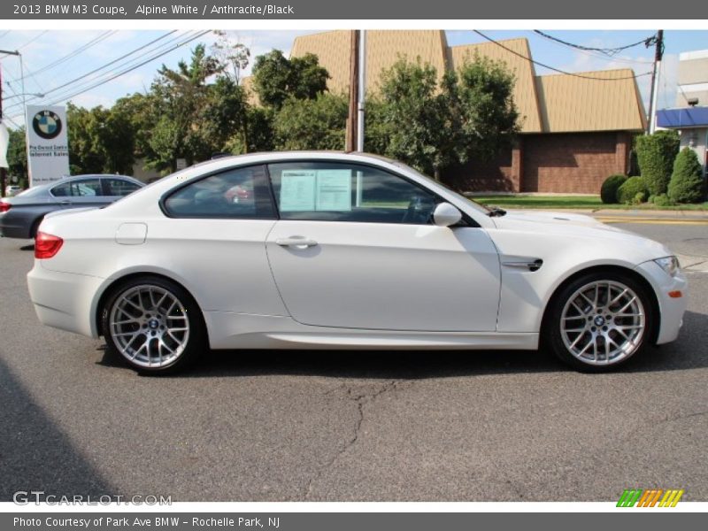  2013 M3 Coupe Alpine White