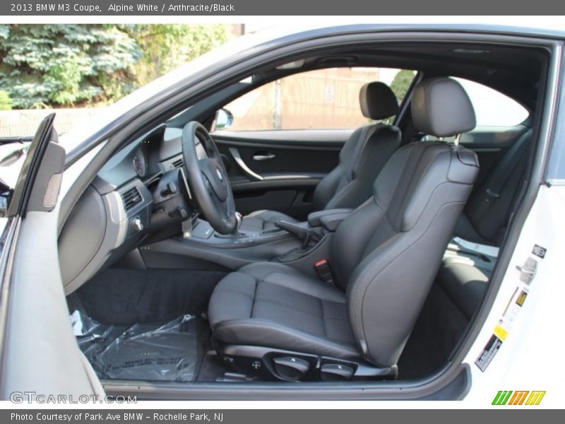 Front Seat of 2013 M3 Coupe