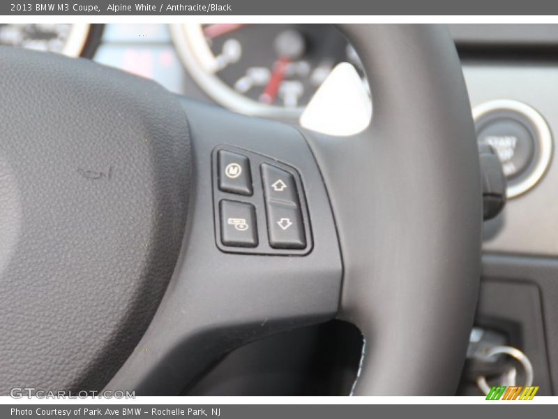 Alpine White / Anthracite/Black 2013 BMW M3 Coupe