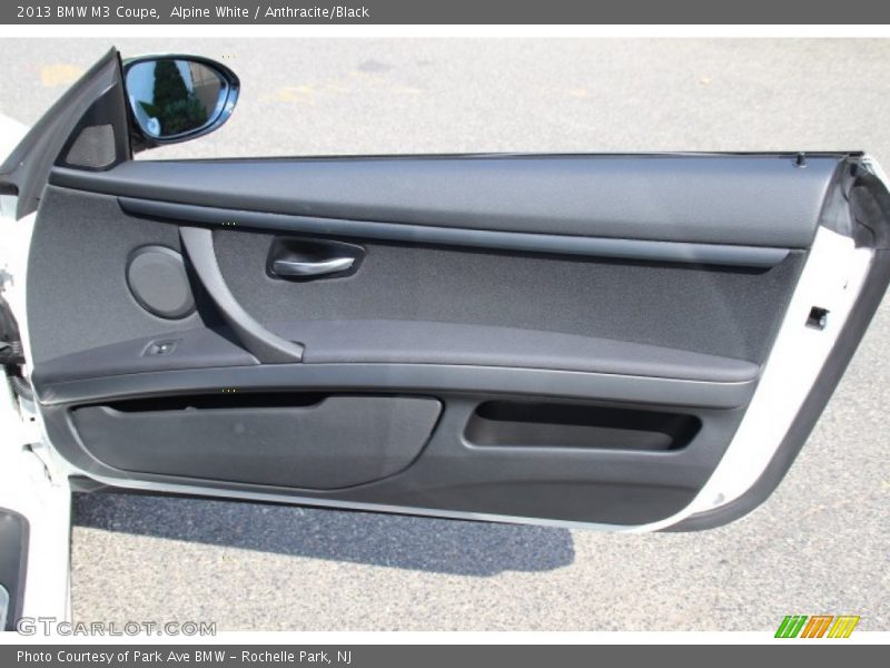 Alpine White / Anthracite/Black 2013 BMW M3 Coupe