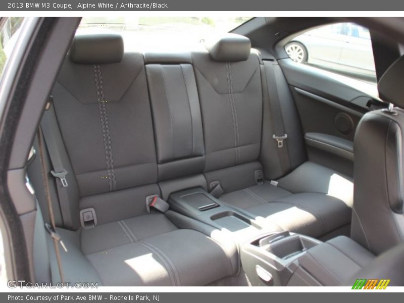 Rear Seat of 2013 M3 Coupe