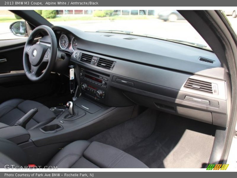Alpine White / Anthracite/Black 2013 BMW M3 Coupe