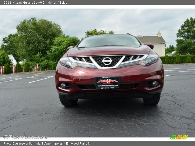 Merlot / Beige 2011 Nissan Murano SL AWD
