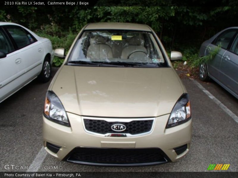 Cashmere Beige / Beige 2010 Kia Rio LX Sedan