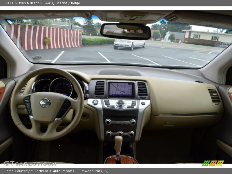 Merlot / Beige 2011 Nissan Murano SL AWD