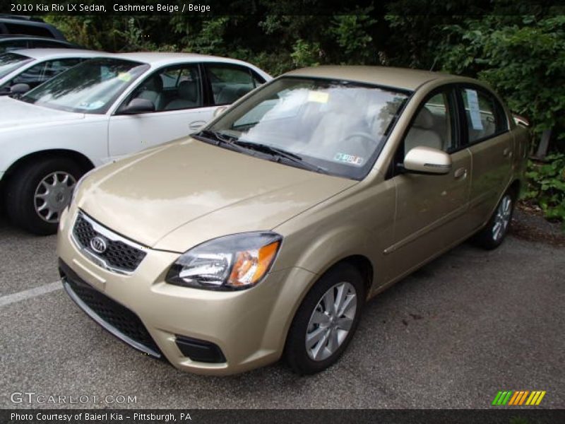 Cashmere Beige / Beige 2010 Kia Rio LX Sedan