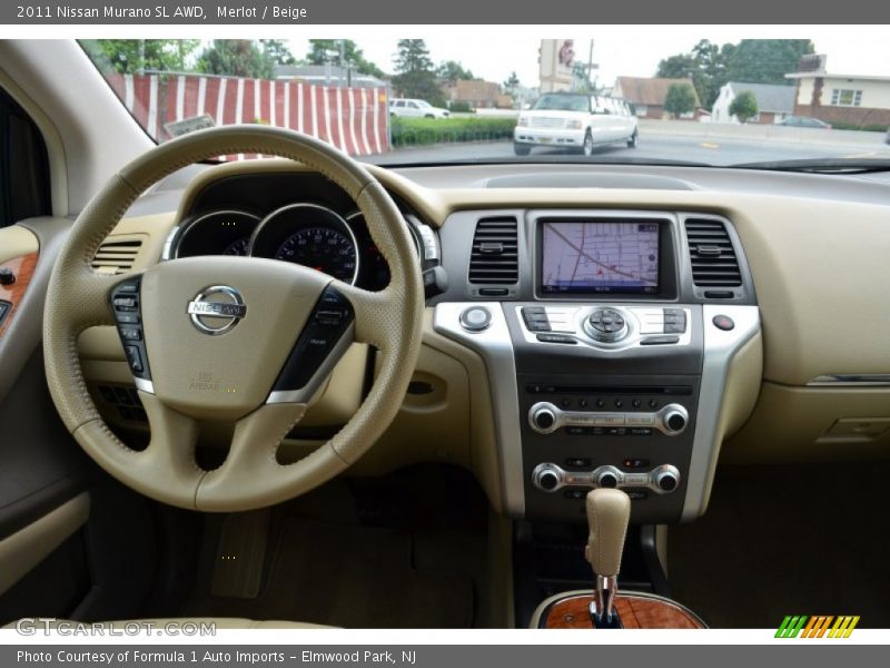 Merlot / Beige 2011 Nissan Murano SL AWD